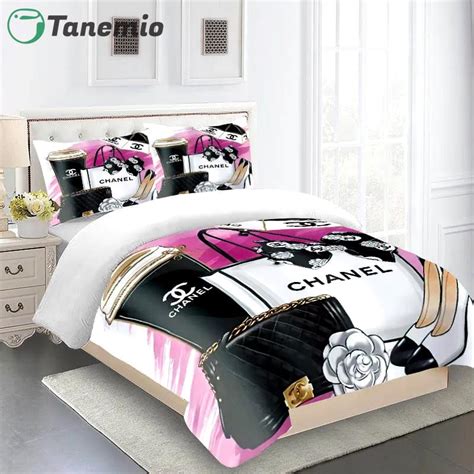 chanel duvet cover amazon|coco Chanel comforter set.